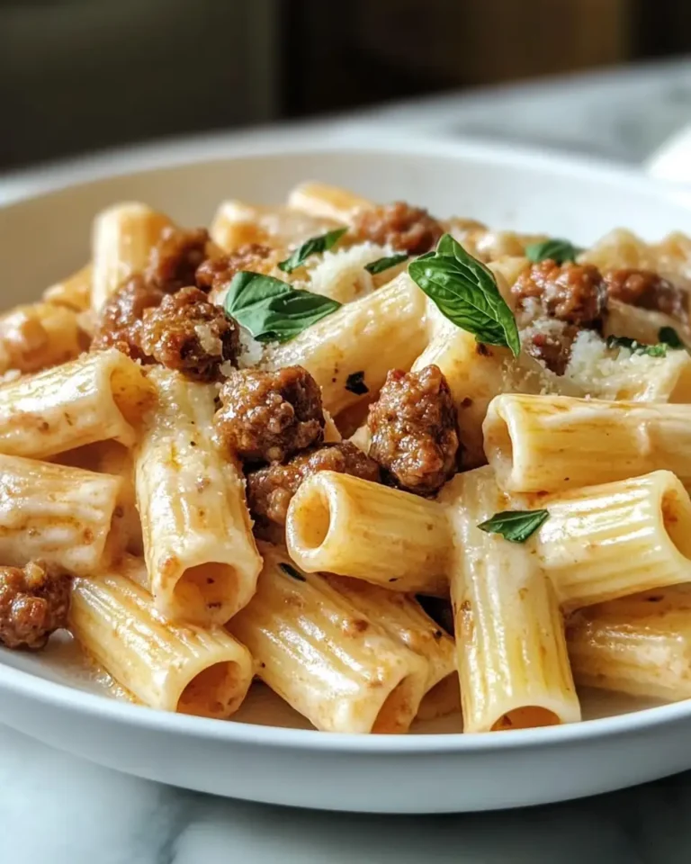 Indulge in Comfort: Creamy Sausage Rigatoni Bliss - Featured Image