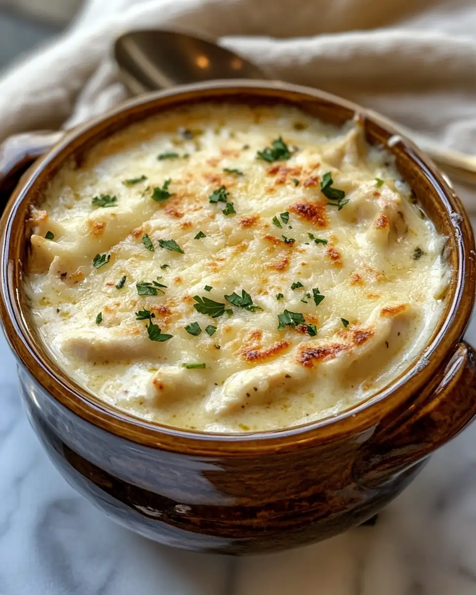 Final dish - Cozy Up with Crock Pot Creamy Chicken Parmesan Soup This Fall