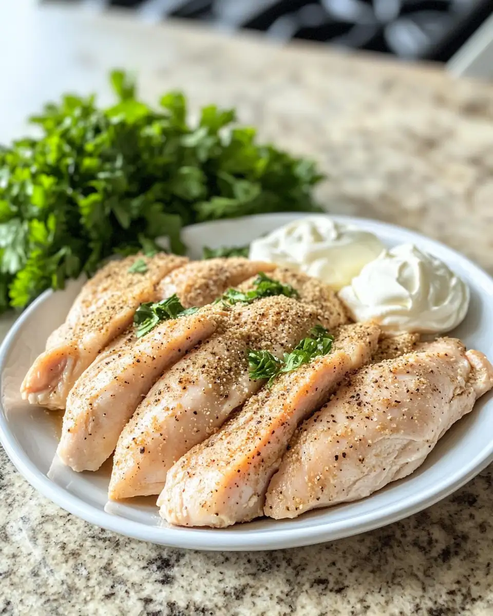 Ingredients for Crockpot Ranch Chicken: Effortless and Flavorful Weeknight Delight