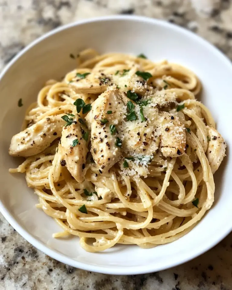 Irresistibly Simple: Easy Garlic Parmesan Chicken Pasta Delight - Featured Image