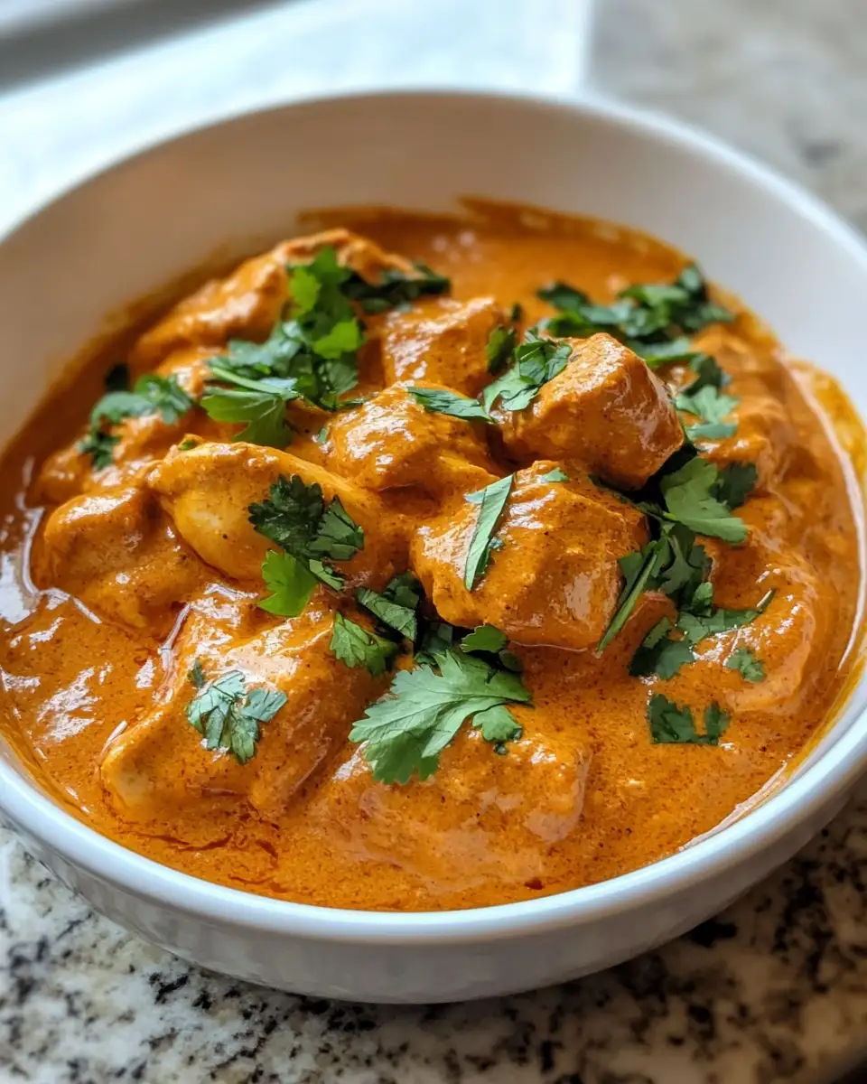 Final dish - Effortless Homemade Butter Chicken Bliss