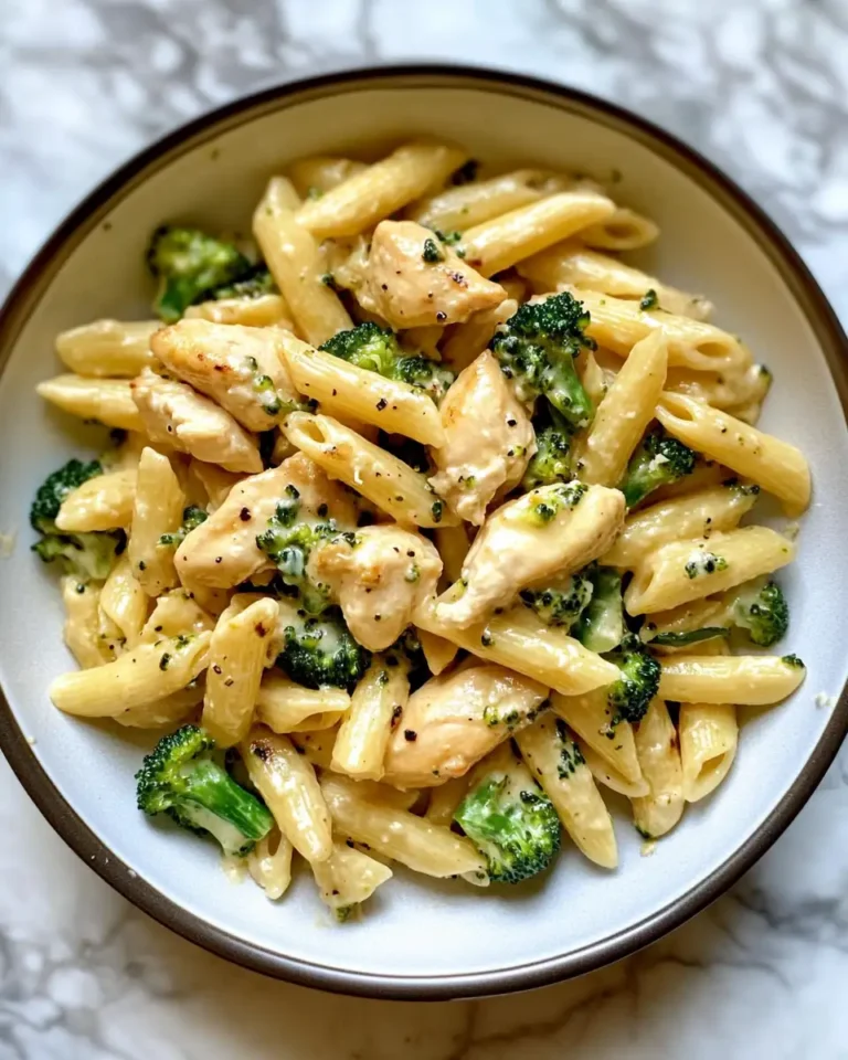 One-Pan Cheesy Chicken Broccoli Pasta: A Simple and Delicious Dinner Delight - Featured Image