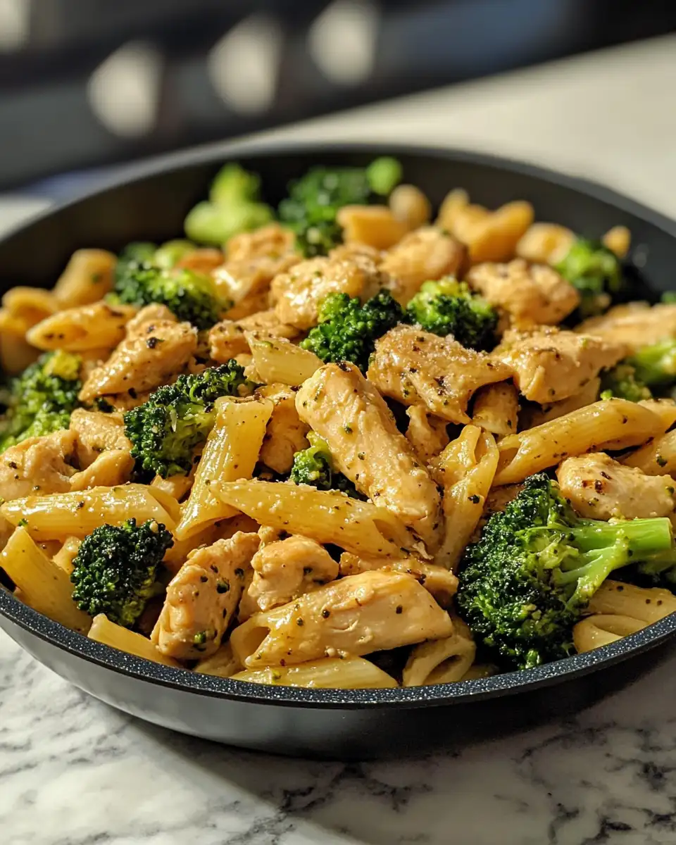 Final dish - One-Pan Cheesy Chicken Broccoli Pasta: A Simple and Delicious Dinner Delight
