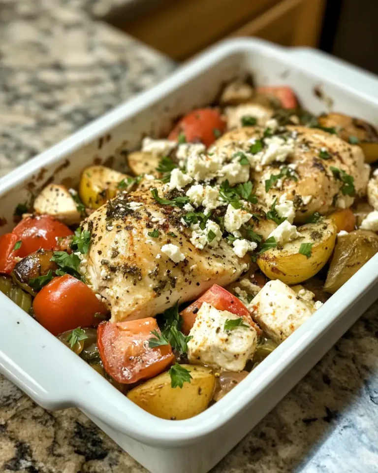 Savor the Mediterranean Magic: Greek Chicken Casserole Delight - Featured Image