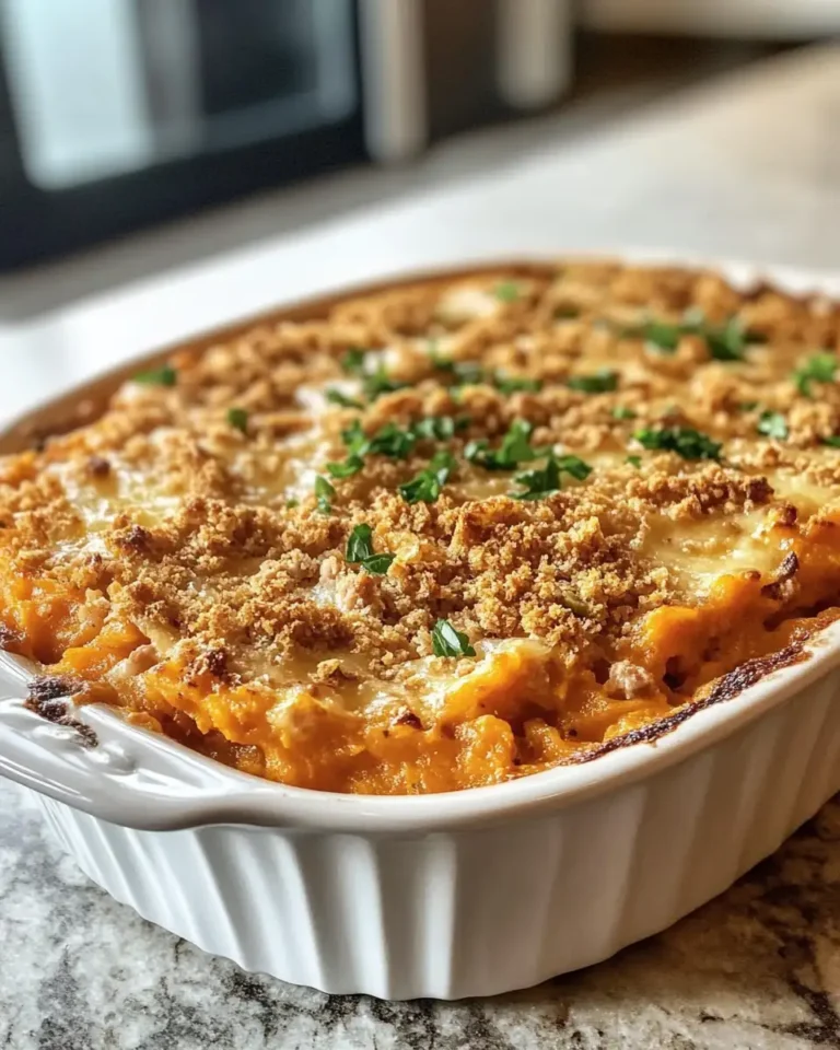 Cozy Comfort: Ground Turkey Sweet Potato Casserole Delight - Featured Image