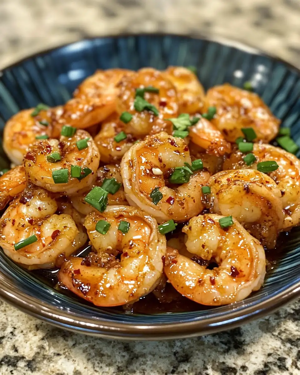 Final dish - Savor the Flavor: High-Protein Honey Garlic Shrimp Delight