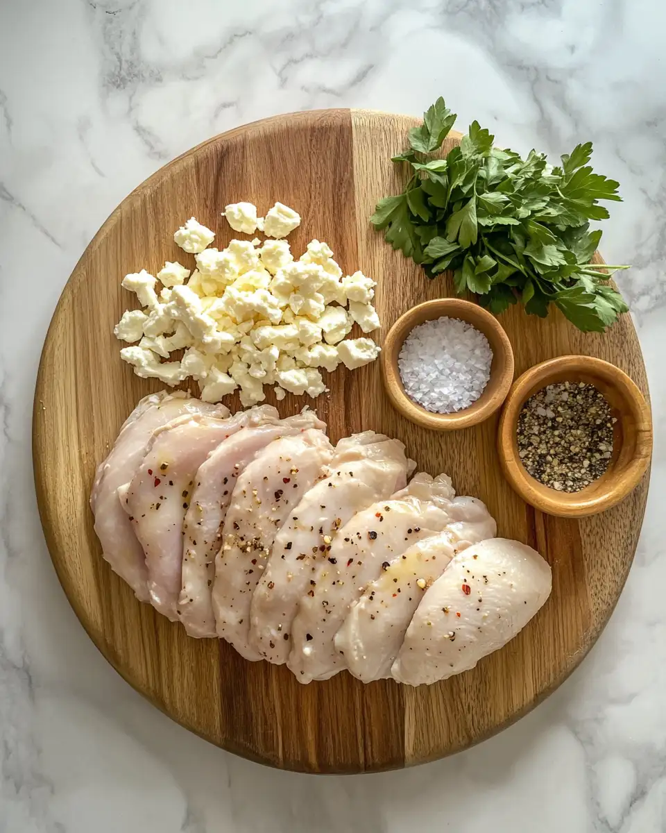 Ingredients for Spice Up Your Dinner with Hot Honey Infused Feta Chicken