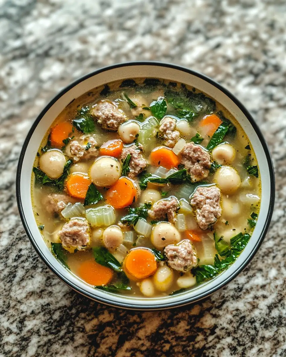 Final dish - Italian Wedding Soup: A Heartwarming Classic for Every Occasion