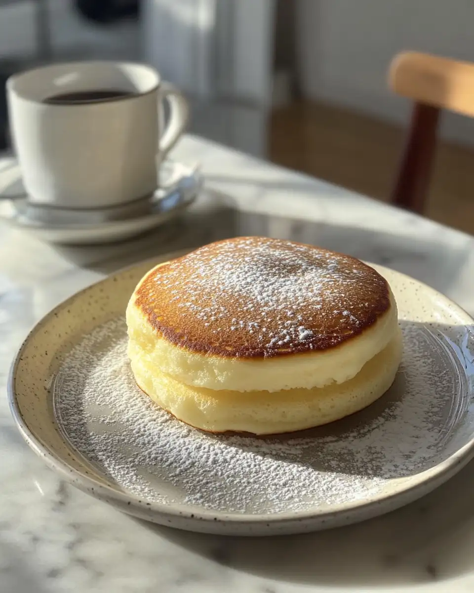 Final dish - Fluffy Dreams: Mastering the Art of Japanese Soufflé Pancakes