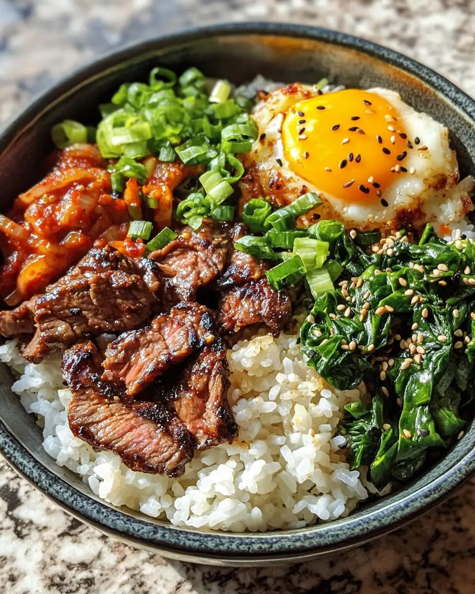 Final dish - Sizzle and Spice: Korean BBQ Steak Rice Bowls That Wow