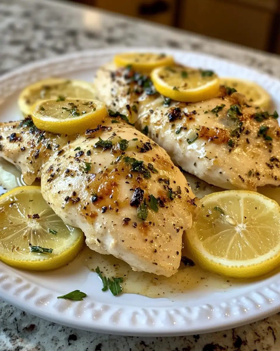 Final dish - Savor the Flavor: Lemon Chicken Romano for the Whole Family