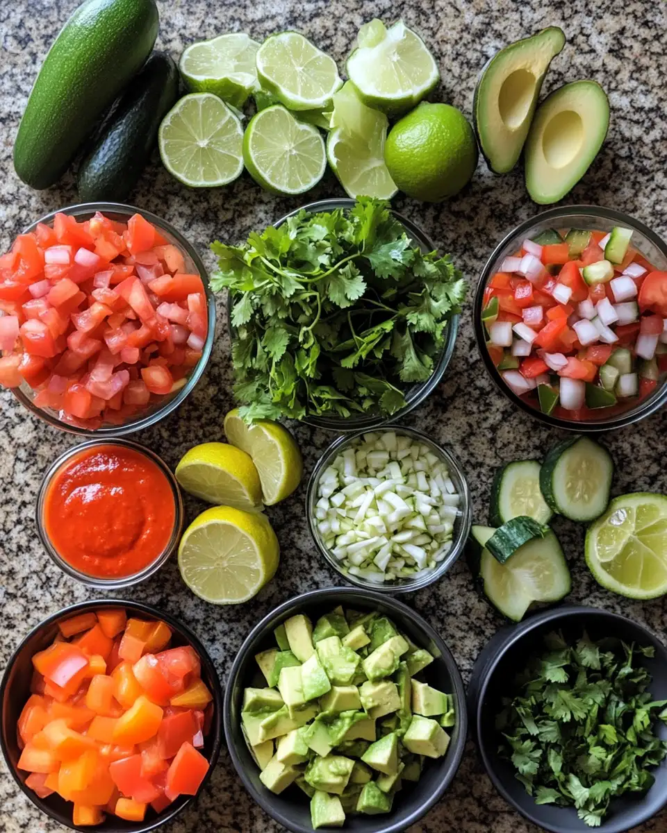 Ingredients for Savor the Flavor: Low Carb Chicken Tortilla Soup Delight