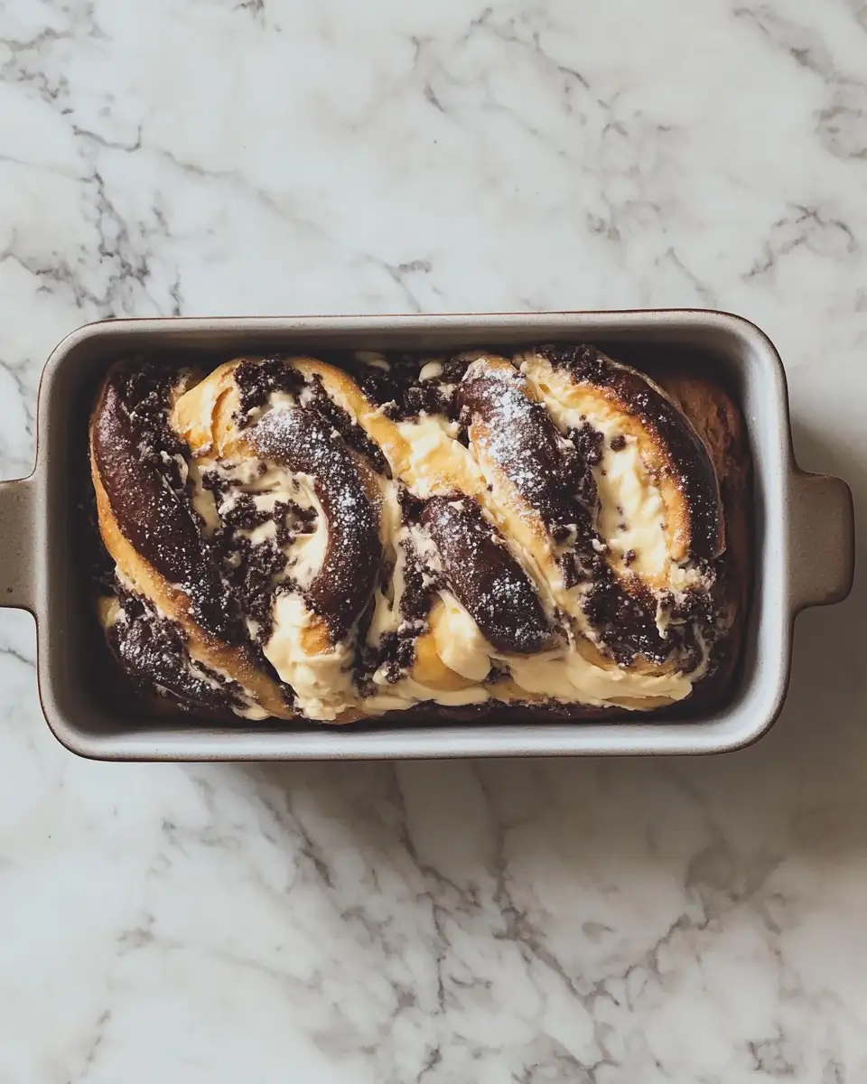 Final dish - Decadent Delights: Discover the Magic of Mascarpone Cheese Babka