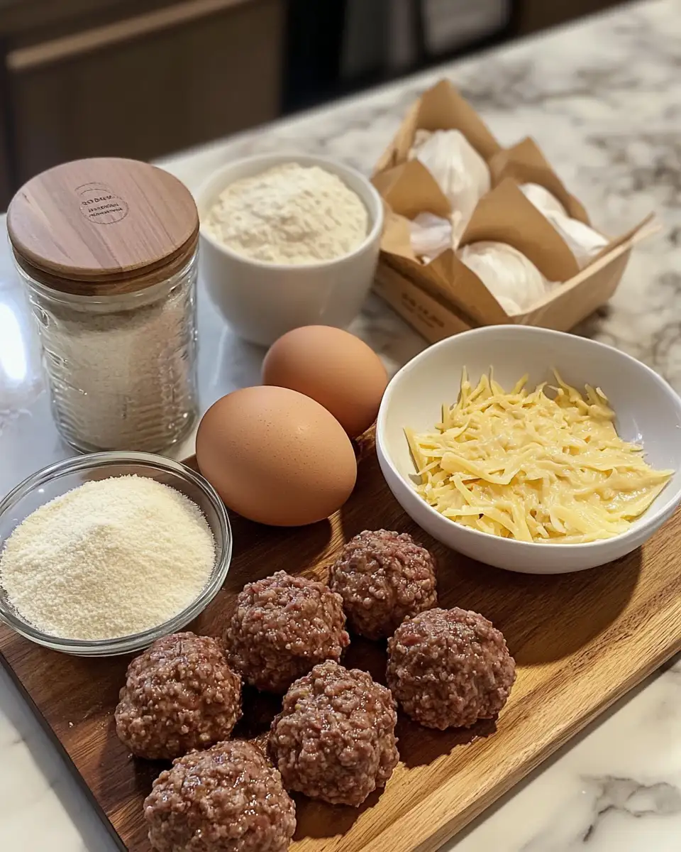 Ingredients for Hearty Comfort: Meatballs and Gravy That Warm the Soul