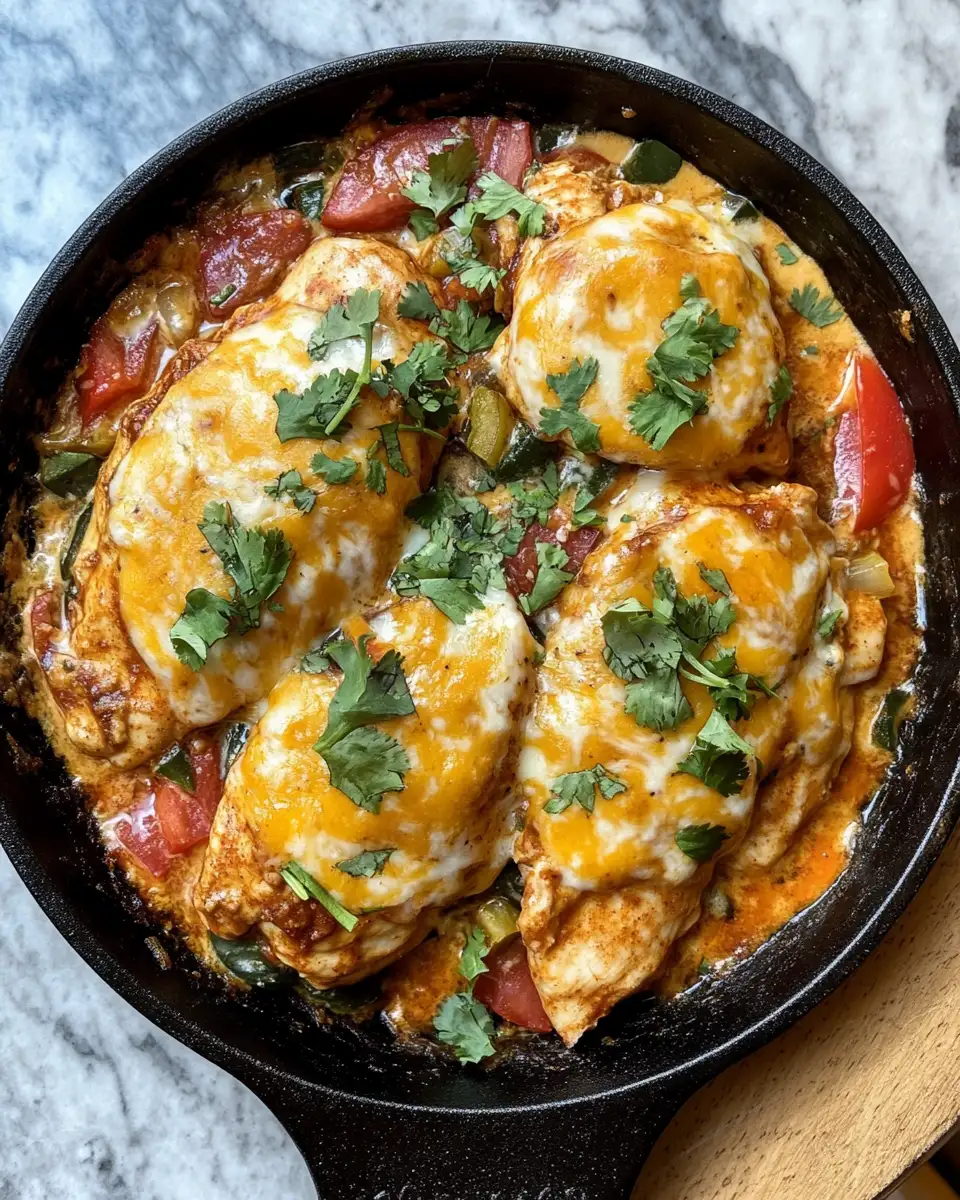 Final dish - Sizzling Mexican Chicken Bliss with Velvety Cheese Sauce