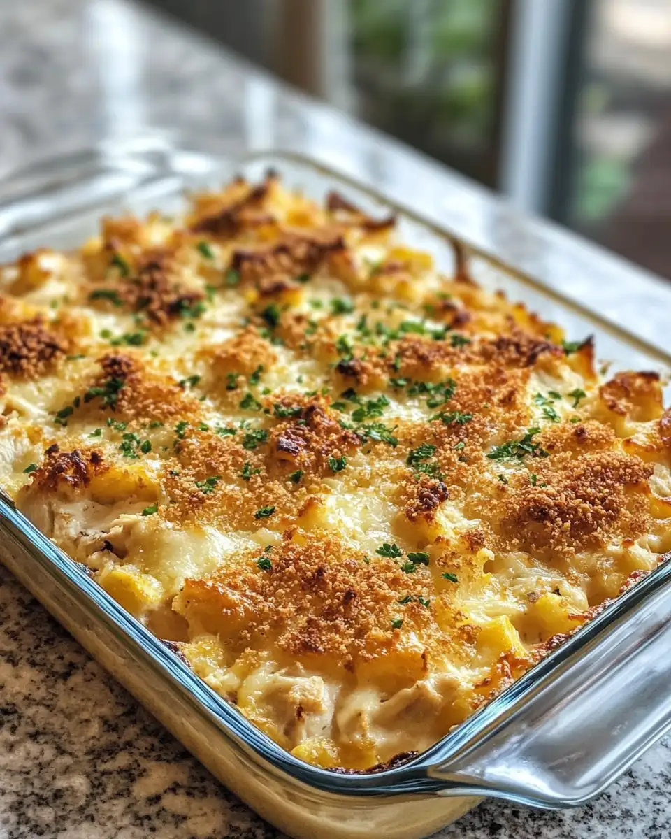 Final dish - Unveiling the Secret Ingredients of the Million Dollar Chicken Casserole