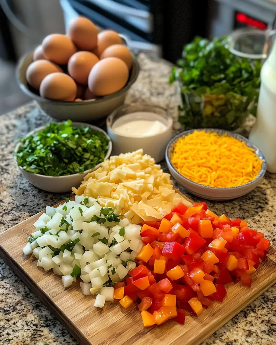 Ingredients for Hearty Mountain Man Crock Pot Breakfast to Fuel Your Day