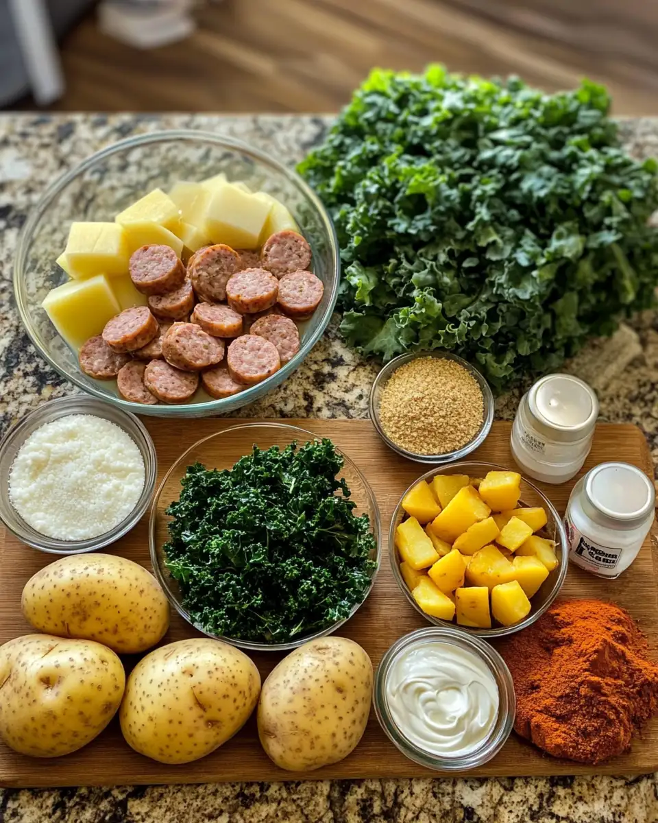 Ingredients for Savor the Comfort of Olive Garden Zuppa Toscana at Home