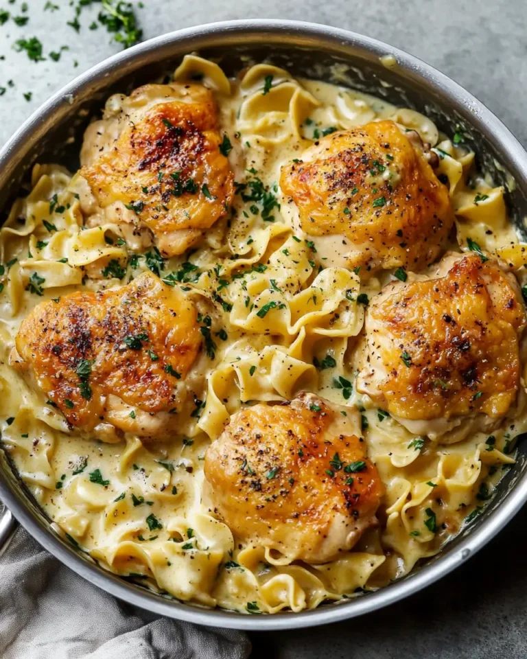 Effortless Elegance: One-Pan Chicken with Buttered Noodles That Will Dazzle Your Dinner Table - Featured Image