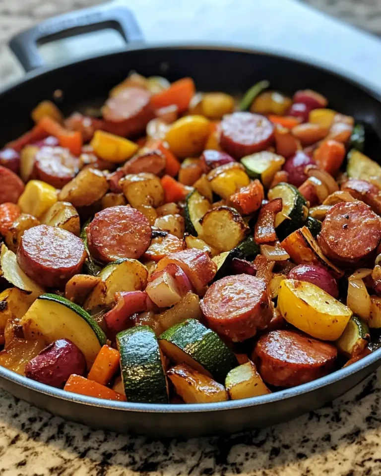 Savor the Simplicity: One-Pan Honey Garlic Kielbasa and Veggies Delight - Featured Image