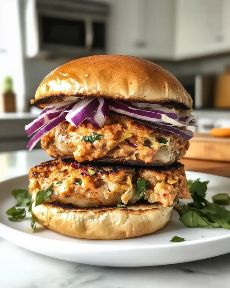 Sizzling Secrets to Perfectly Crisp Oven-Baked Cabbage Burgers - Featured Image