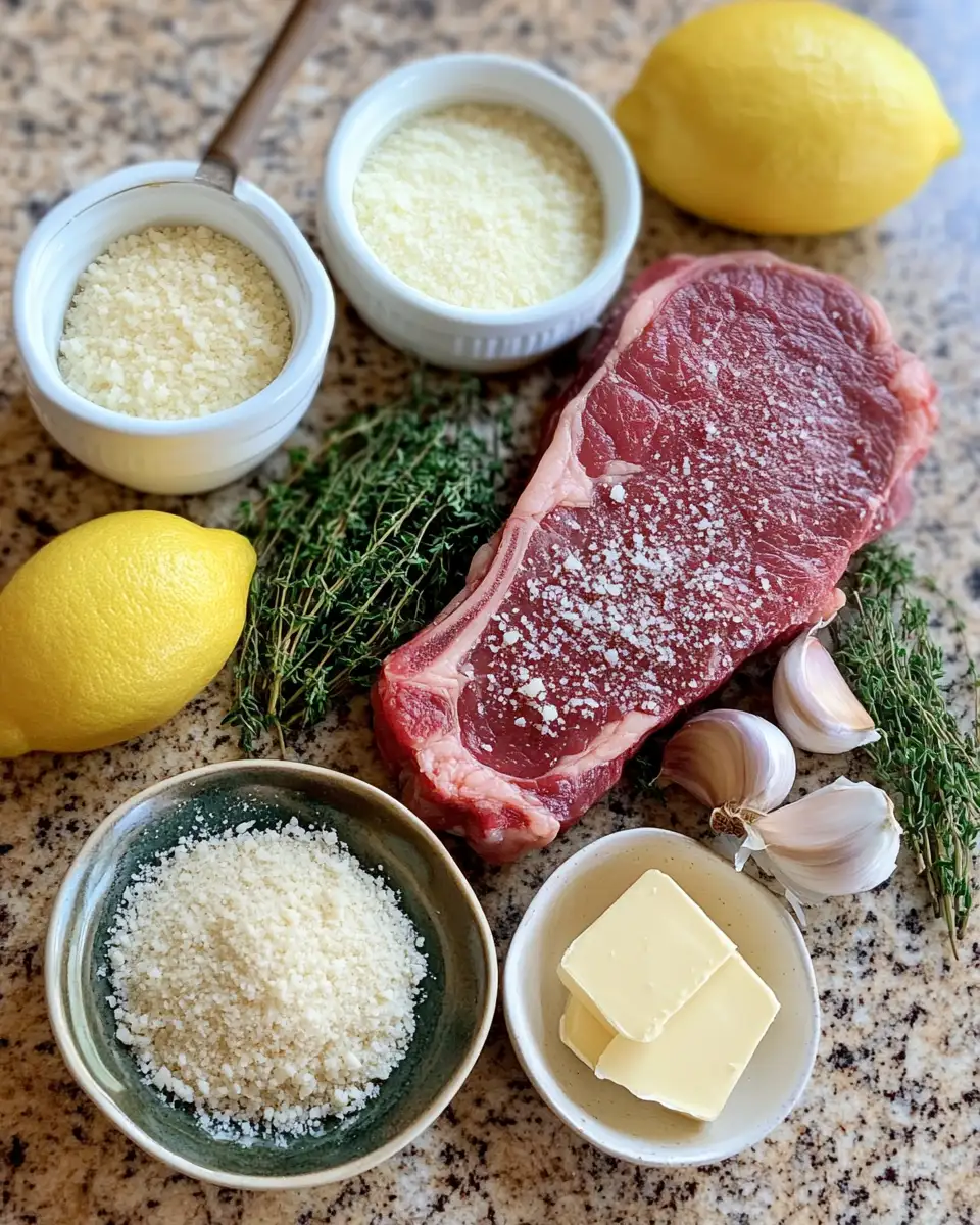 Ingredients for Perfectly Parmesan: Elevate Your Steak Game