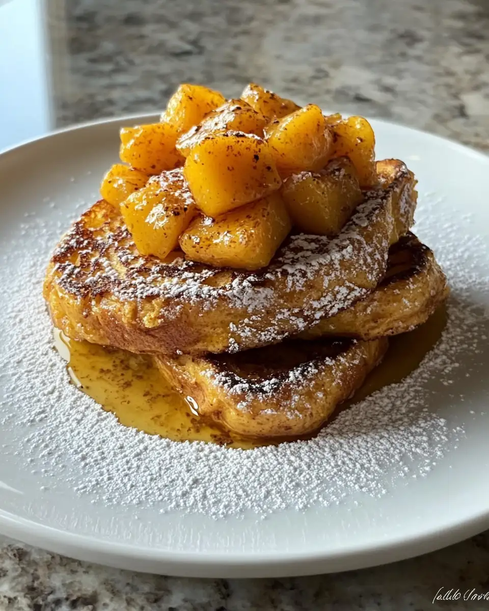 Final dish - Pumpkin French Toast Breakfast: A Cozy Fall Morning Delight