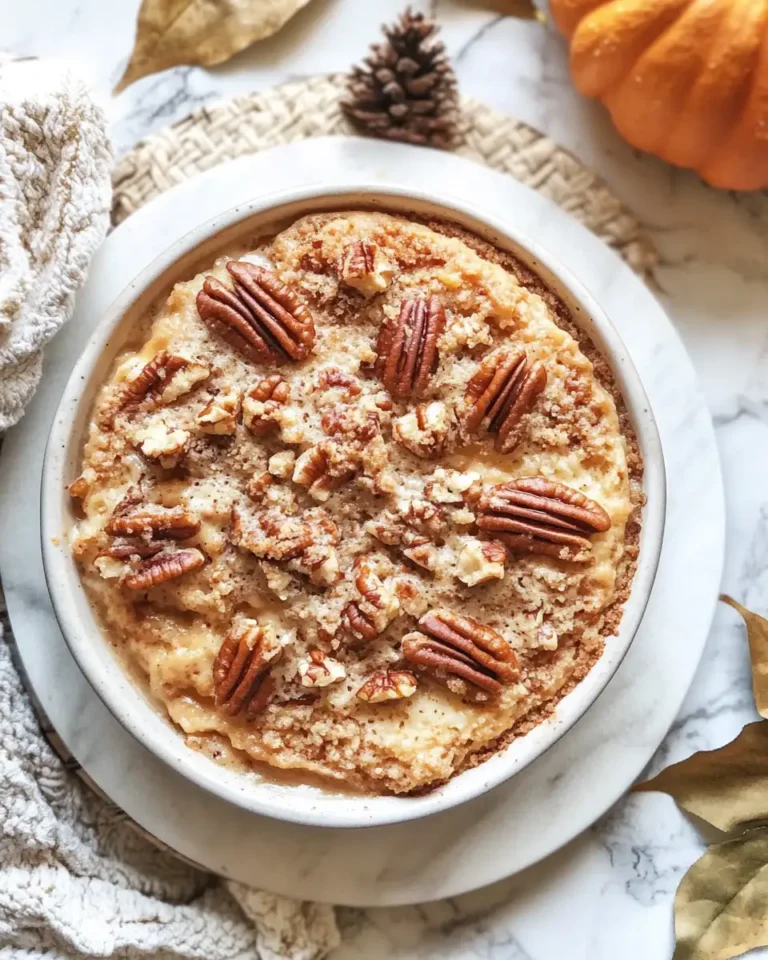 Decadent Fall Delight: Indulge in Pumpkin Pecan Cobbler Bliss - Featured Image