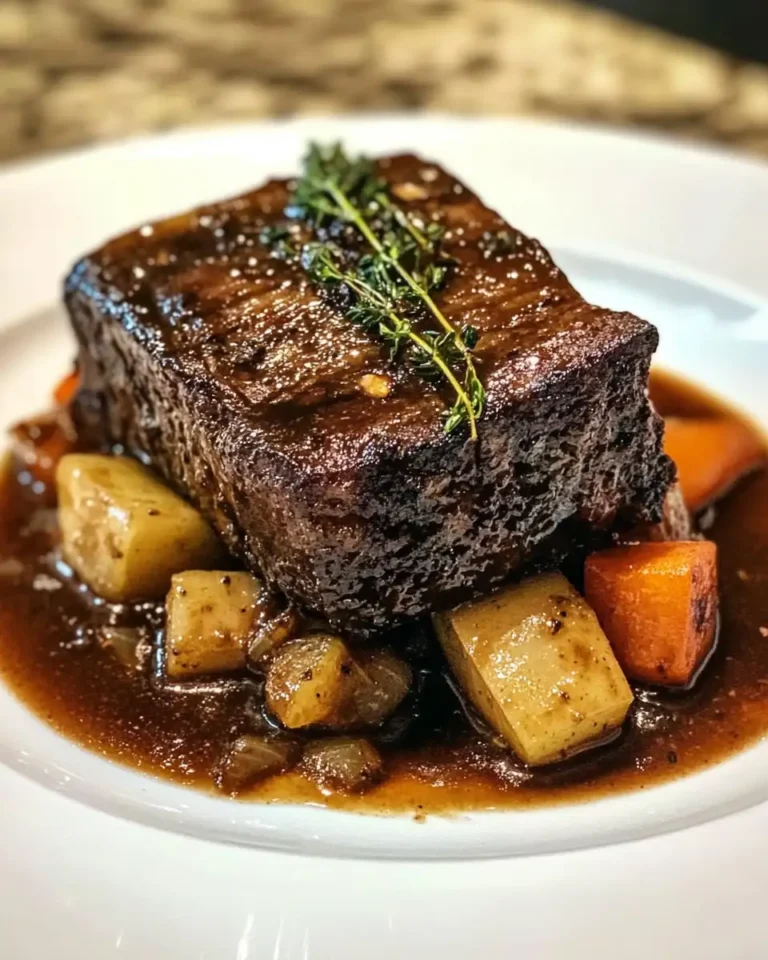 Savor the Richness: Red Wine Braised Short Ribs Delight - Featured Image