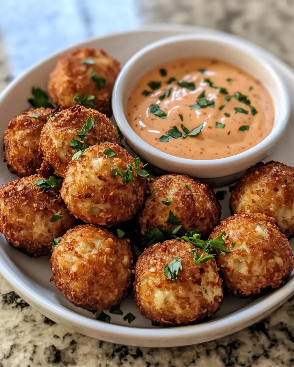 Final dish - Savor the Flavor: Irresistible Reuben Balls with Spicy Dipping Sauce