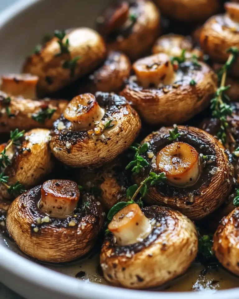Savor the Flavor: Roasted Mushrooms with Garlic and Thyme Delight - Featured Image