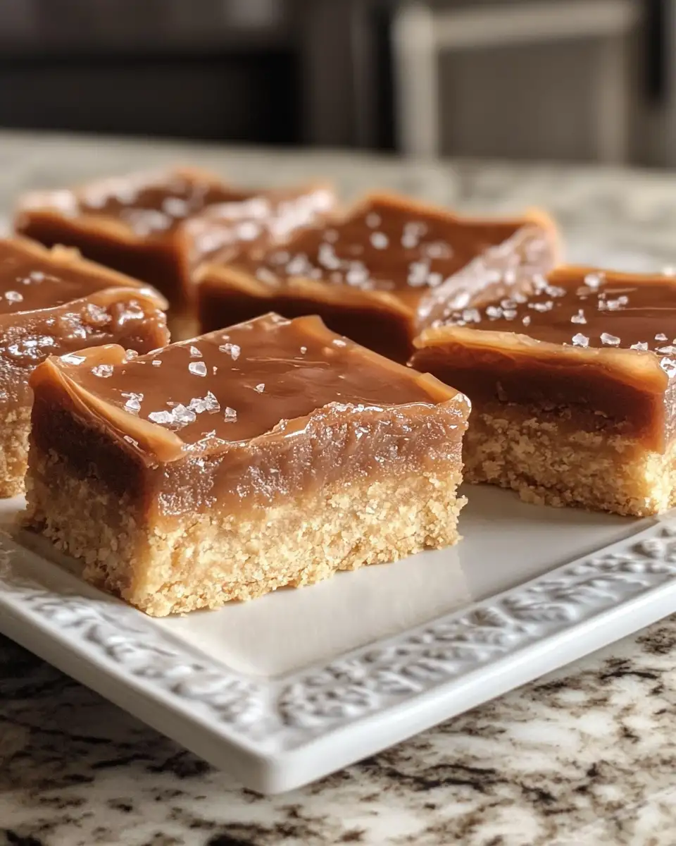 Final dish - Irresistibly Sweet and Salty: Dive Into Salted Caramel Butter Bars