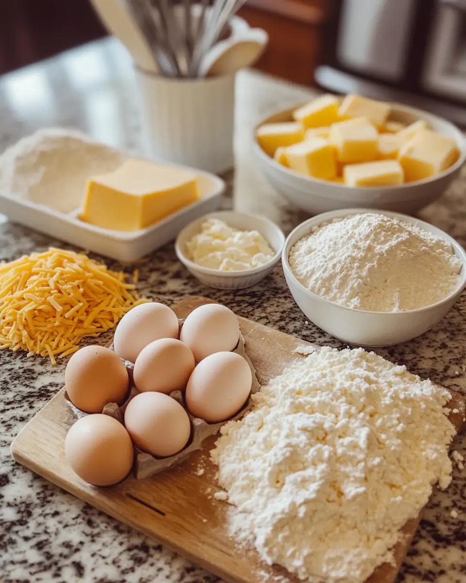 Ingredients for Rise and Shine with Scrumptious Sausage Egg Breakfast Rolls