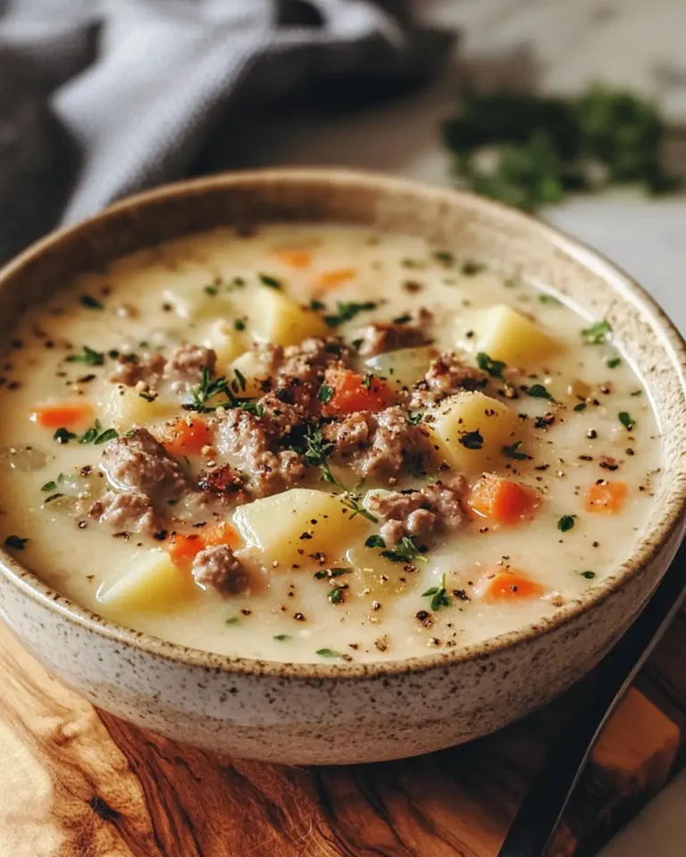 Cozy Up with the Ultimate Sausage Potato Soup Delight - Featured Image