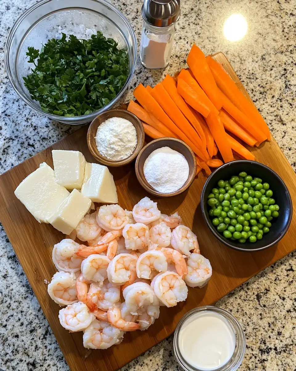 Ingredients for Decadent Delight: Shrimp & Lobster Biscuit Pot Pie Extravaganza