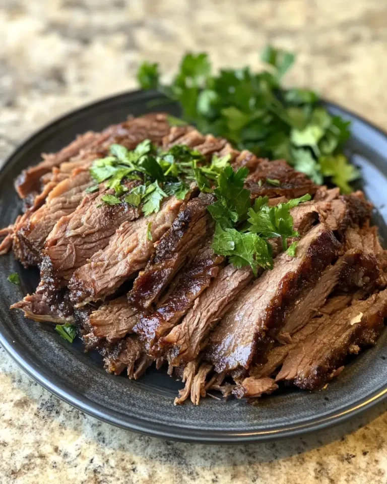 Melt-in-Your-Mouth Slow Cooker Beef Brisket Bliss - Featured Image