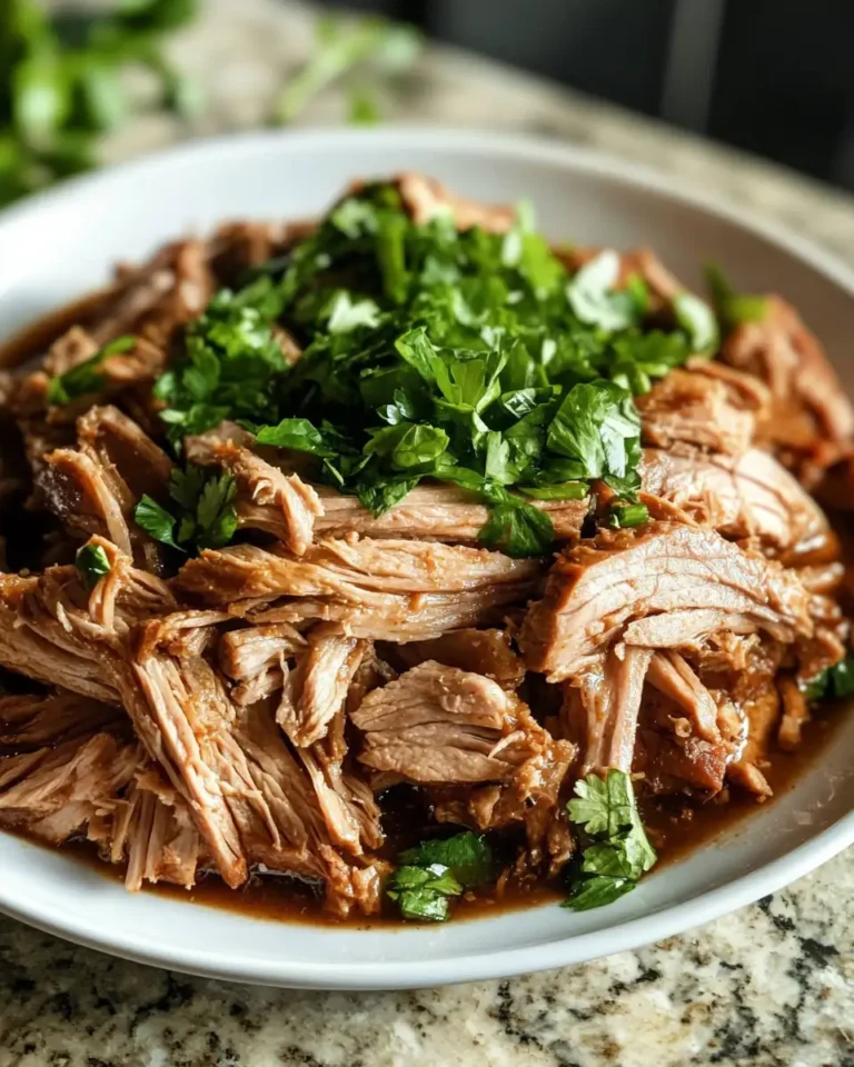 Final dish - Savor the Flavor: Slow Cooker Cuban Mojo Pork Magic