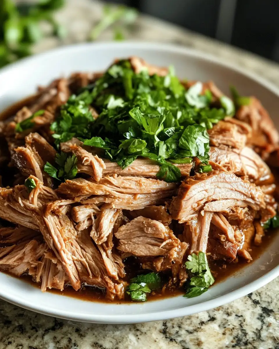 Final dish - Savor the Flavor: Slow Cooker Cuban Mojo Pork Magic
