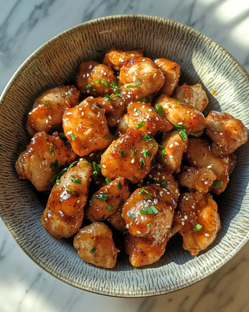 Final dish - Irresistibly Tender: Slow Cooker Honey Garlic Chicken That Melts in Your Mouth