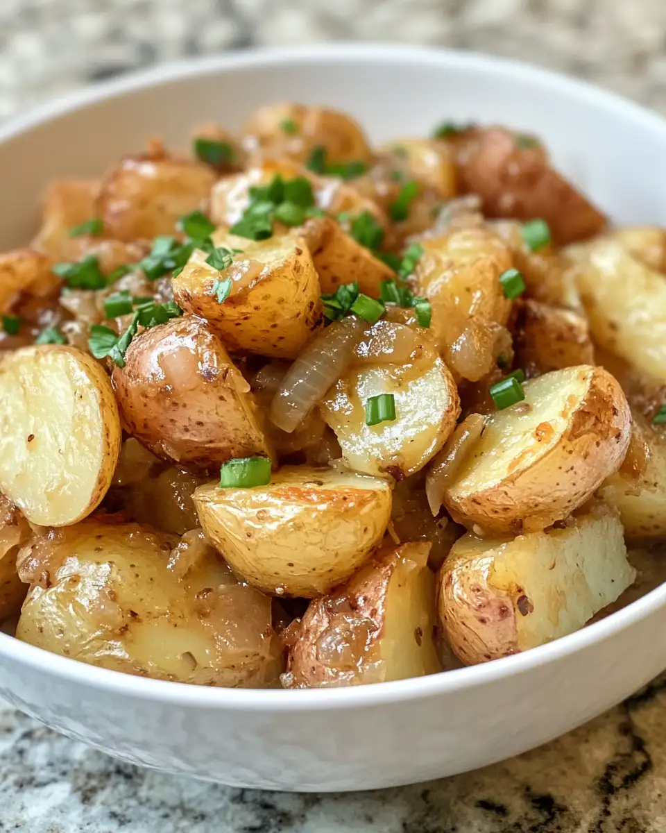 Final dish - Savor the Flavor: Slow Cooker Lipton Onion Potatoes Made Easy