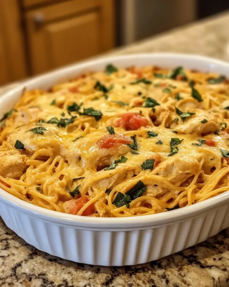Soulful Southern Chicken Spaghetti Casserole Delight - Featured Image