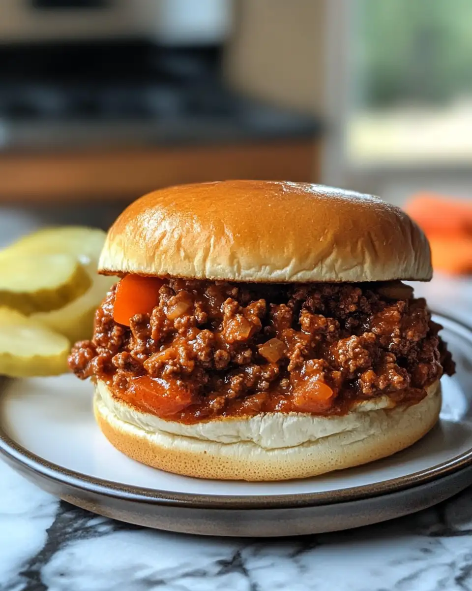 Final dish - Steakhouse Burger Sloppy Joes: A Gourmet Twist on a Classic Favorite