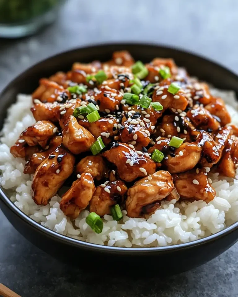 Irresistibly Delicious Sticky Chicken Rice Bowls That You'll Crave - Featured Image