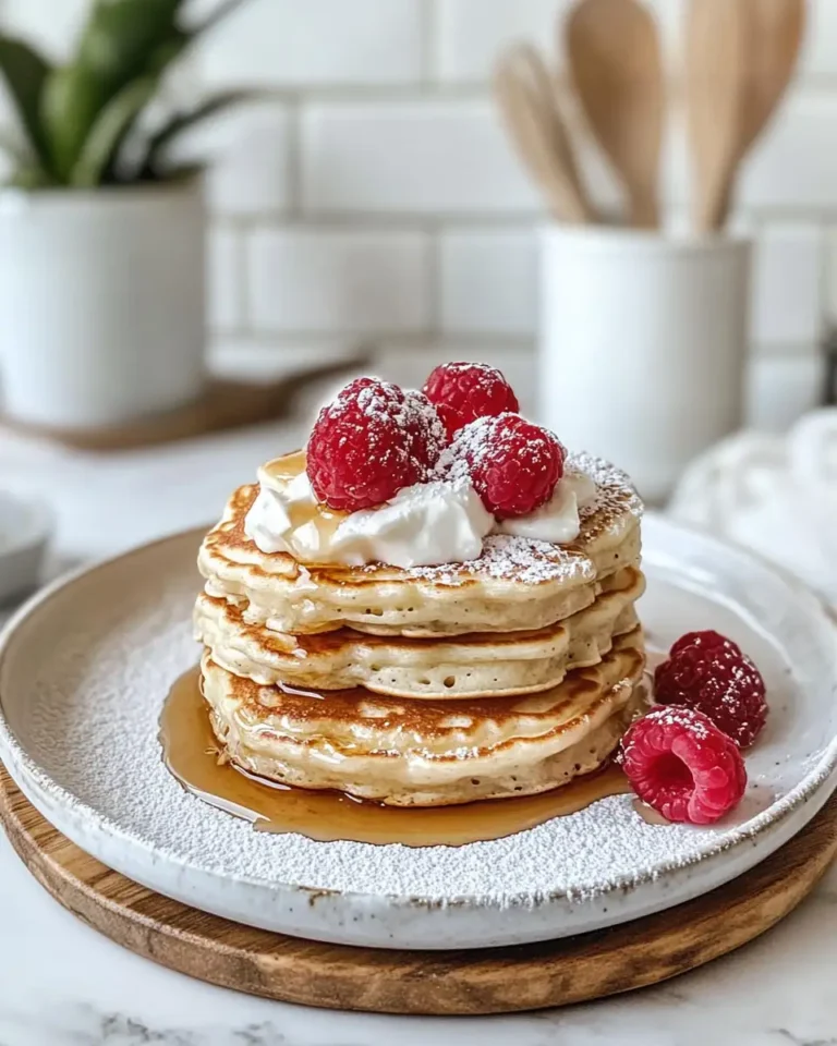 Sweet Coconut Cream Pancakes: A Tropical Breakfast Delight - Featured Image