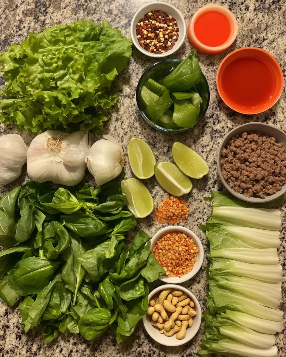Ingredients for Savor the Flavor: Irresistible Thai Basil Beef Rolls for Your Next Dinner Delight