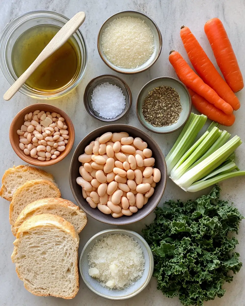 Ingredients for Cozy Up with a Bowl of Tuscan White Bean Soup