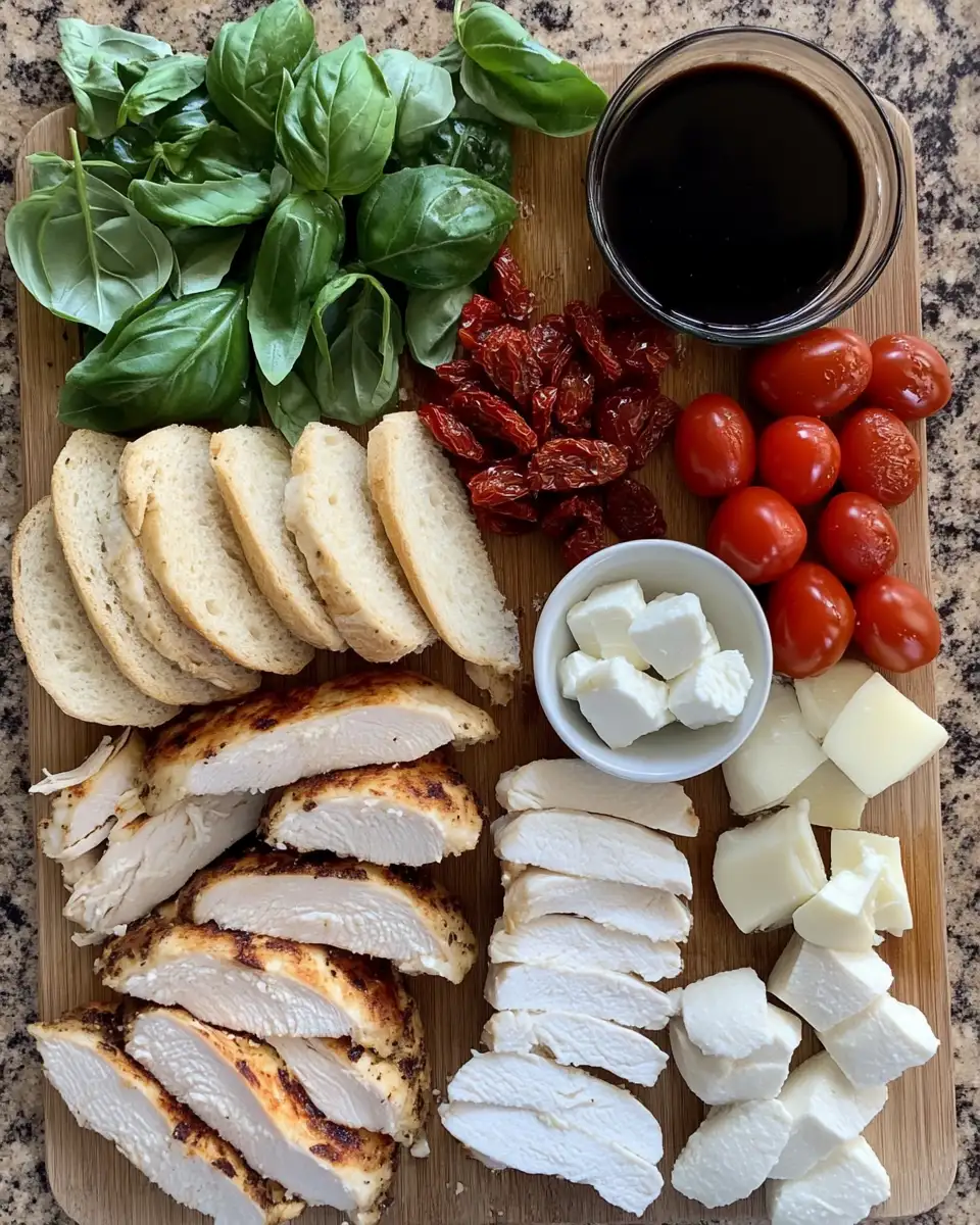 Ingredients for Savor the Flavor: The Ultimate Italian Chicken Panini Delight