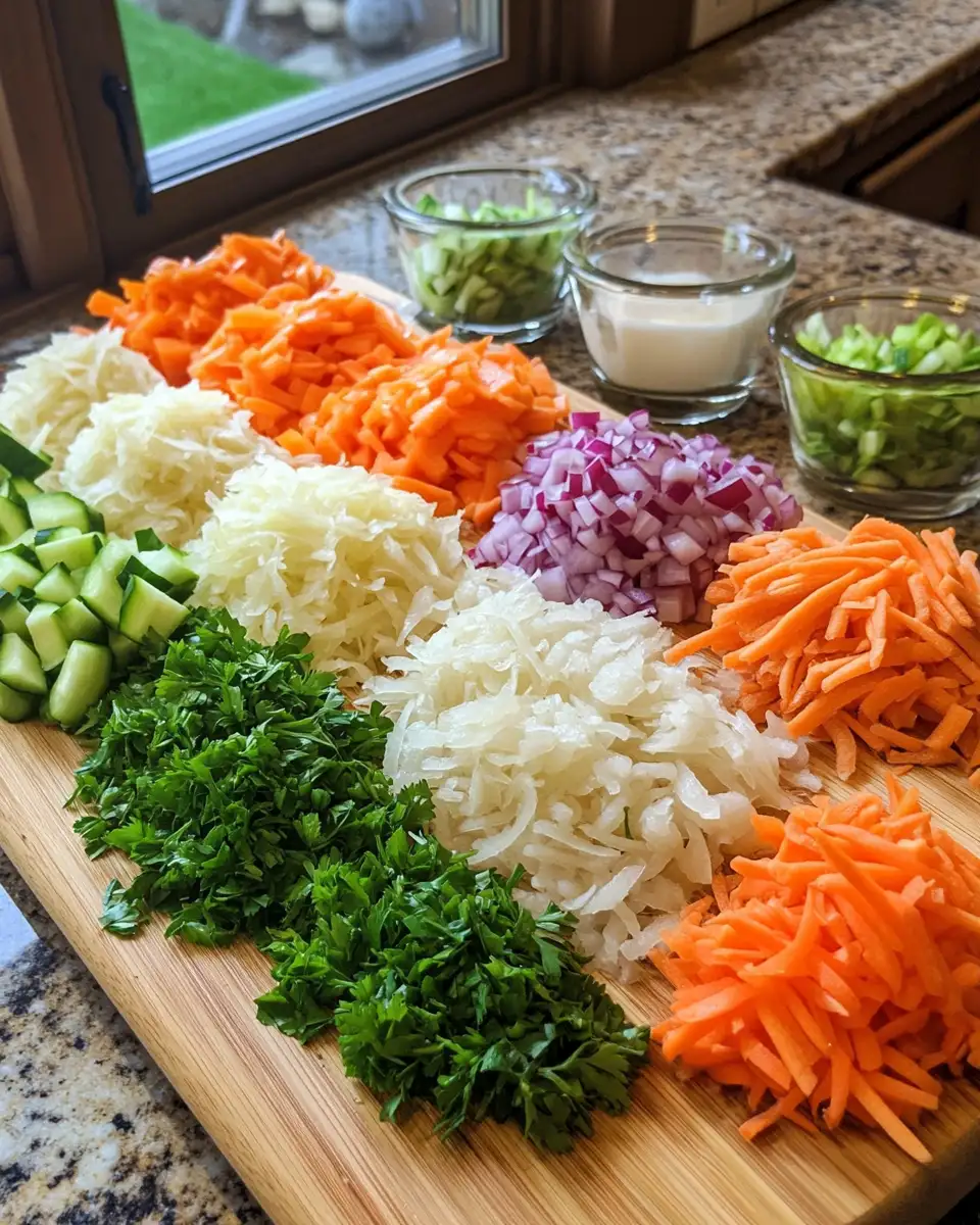 Ingredients for Timeless Tang: Discover the Flavors of Vintage Sauerkraut Salad