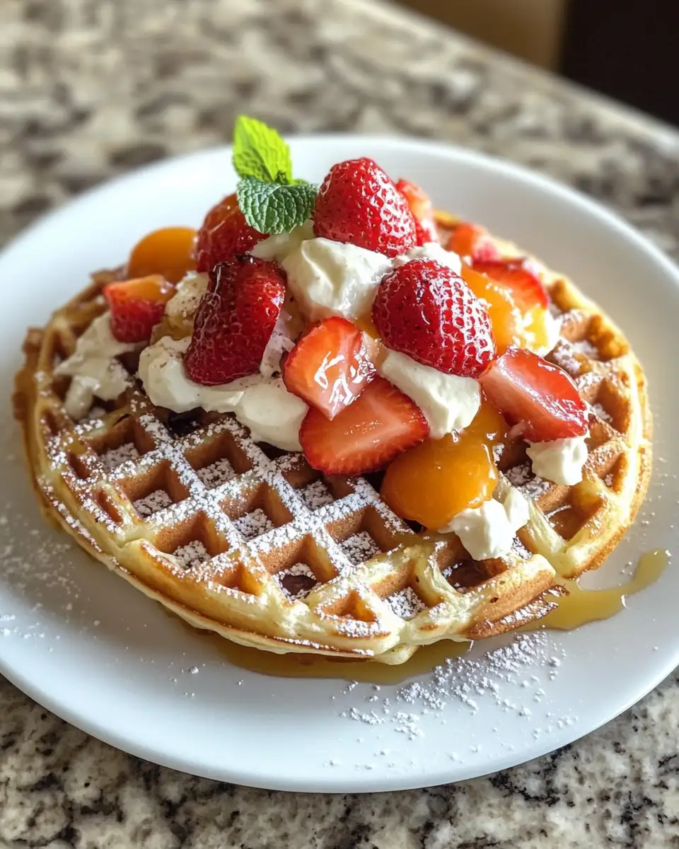 Final dish - Waffle Cakes: The Ultimate Breakfast Treat You Need to Try