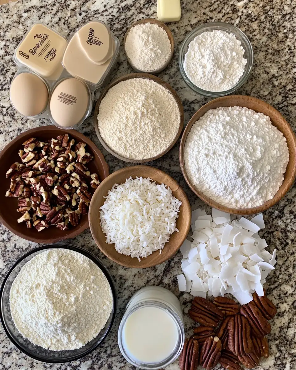 Ingredients for Indulge in Decadence: The Ultimate White German Chocolate Cake Experience